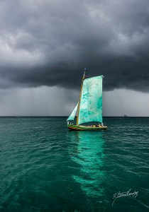 Saveiro na Baía de Todos os Santos