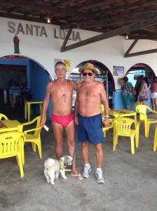Jacob e Sérgio no Santa Luzia