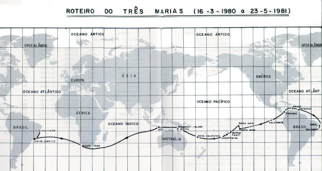 Rota da primeira volta ao mundo