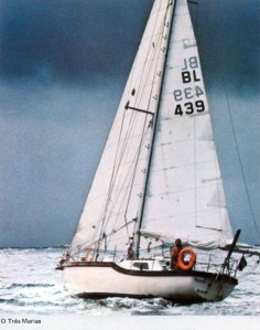 o Três Maria singrando os mares